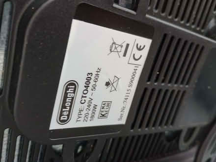Photo of free DeLonghi 4 slot toaster - not working (New Greens AL3) #1