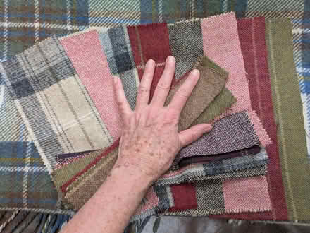 Photo of free Bundles wool tartan scraps (Halton LA2) #1
