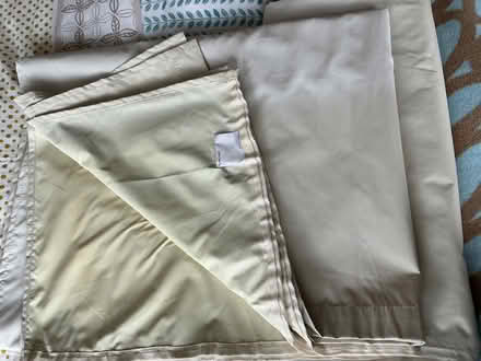 Photo of free Pair of black out curtain liners (Weetwood LS16) #2
