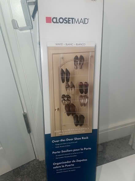 Photo of free Over the door shoe rack (CR2 purley) #1