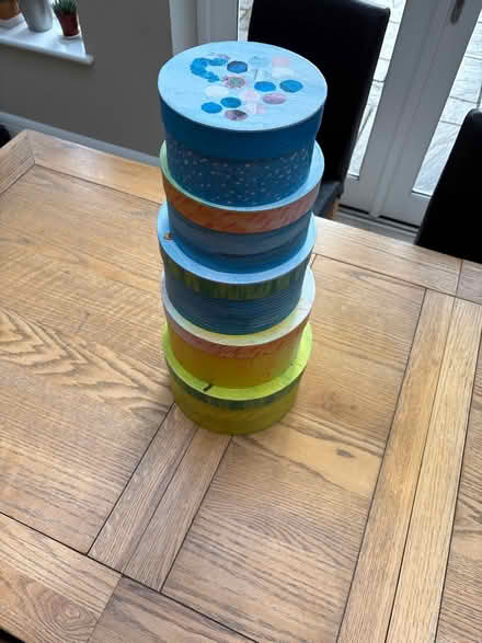 Photo of free Hungry caterpillar storage boxes (Southfields SW19) #4