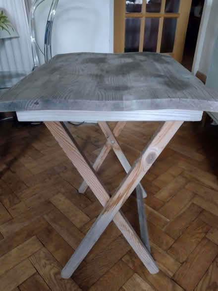 Photo of free Two small fold-down single seat tables (Bradford on Avon) #3