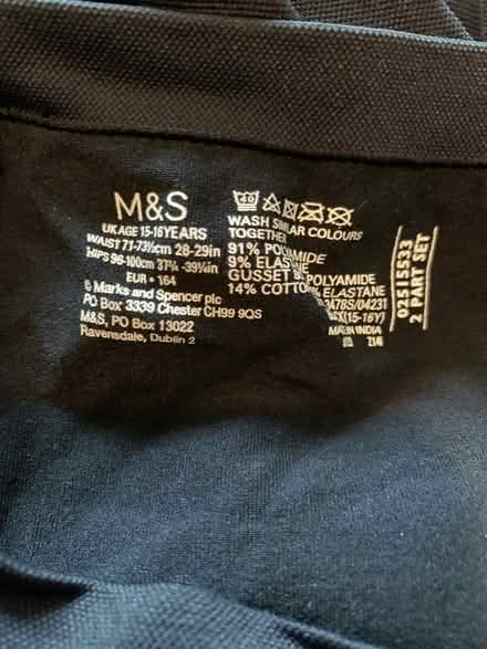 Photo of free 10 pairs M&S pants, girls (Bartley Green B32) #2