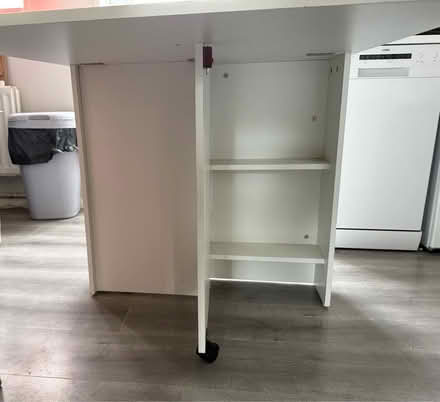 Photo of free White drop leaf table (Swanley BR8) #2