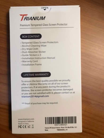 Photo of free I phone glass screen protector (Medinah) #2