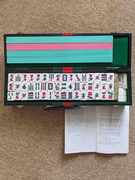 Photo of free Mah-Jongg compete set (May Bank, ST5) #1