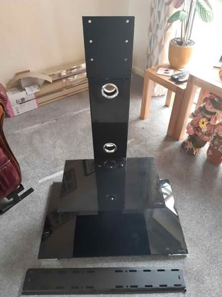 Photo of free TV stand Black (Parsons Heath, CO4) #1