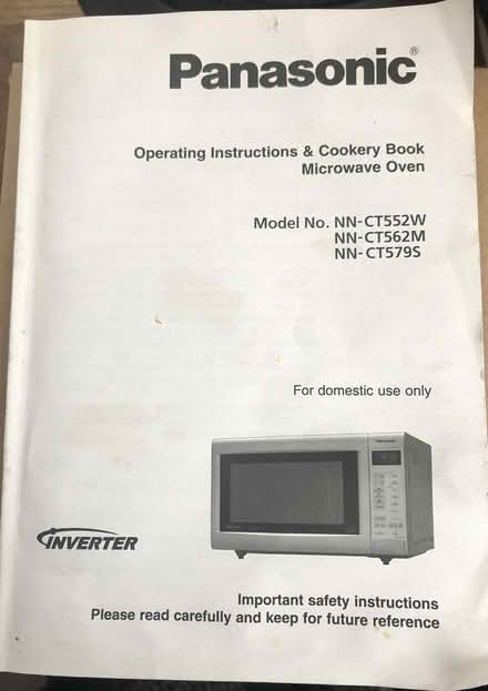 Photo of free Panasonic Microwave (Ashington, West Sussex) #2