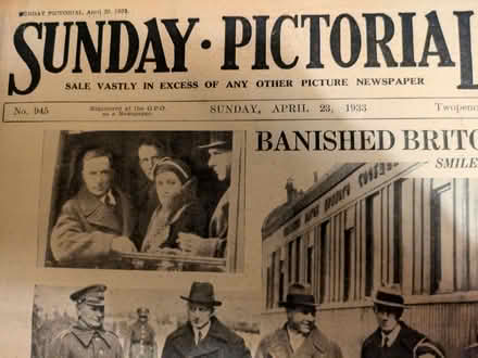 Photo of free Newspaper 23 April 1933 (Wallington PO16) #3