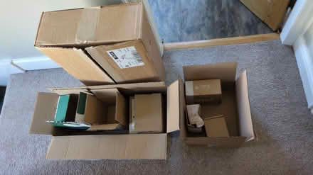 Photo of free 9 cardboard boxes (Tranmere CH42) #1