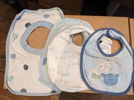 Photo of free Selection of cotton baby bibs (New Cross SE14) #1