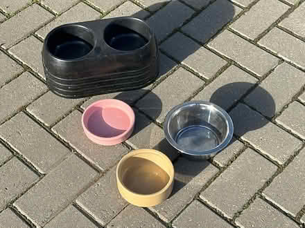 Photo of free Various pet feed bowls (Barrett's Bridge PE13) #1