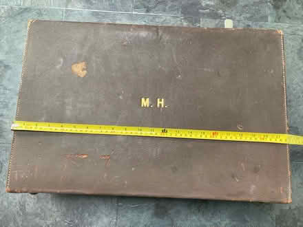 Photo of free Very old hard leather case (Bexhill on sea TN39) #3