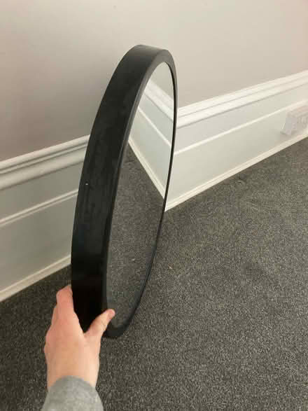 Photo of free Black round mirror (Sydenham SE26) #2