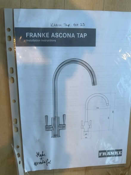 Photo of free Franke Ascona Tap (Charlton OX12) #2