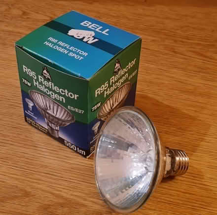 Photo of free R95 Reflector Halogen Bulb 75W (Burgess Hill RH15) #2