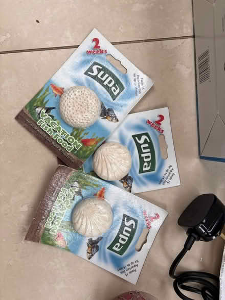 Photo of free Various items for cold water fish (Southfields SW19) #3