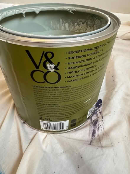 Photo of free Interior paint x 3 tins (Cippenham, SL1) #3