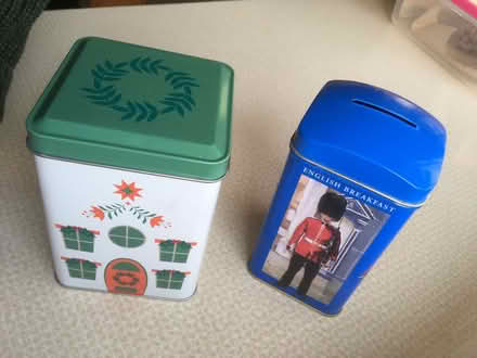 Photo of free Two Decorative Tins (Garden City OX5) #1