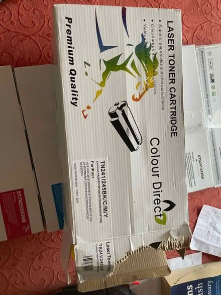 Photo of free Assorted 10 new toner cartridges TN241/245BK/M/C/Y (Leek Wootton CV35) #2