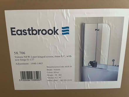 Photo of free Shower screen with hinge for over bath (Wokingham RG40) #2