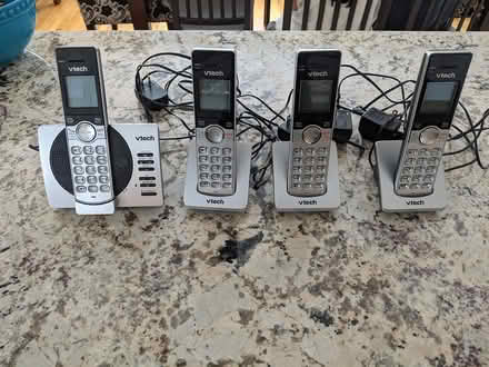 Photo of free Older V-tech phones (no batteries) (McKellar Park/Westboro) #1