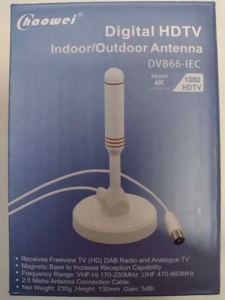 Photo of free Very small TV aerial / antenna Brand new (Pokesdown BH5) #1
