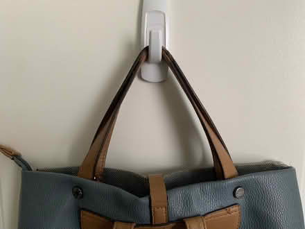Photo of free Medium blue grey bag/backpack (Eglinton & Lawrence) #4