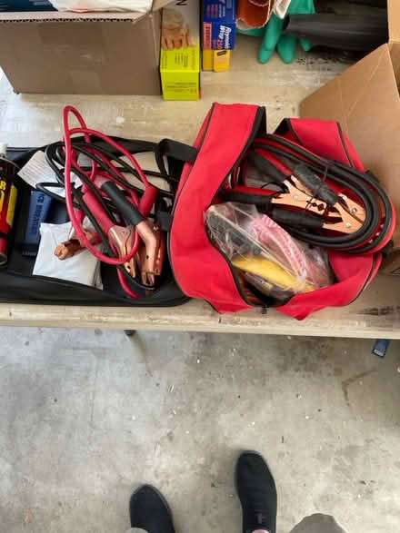Photo of free Couple sets of jumper cables (Cr. Valley & golden lantern) #1