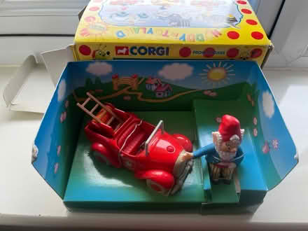 Photo of free Corgi ‘Big Ears’ with fire engine (OX11 South Moreton, Didcot) #1
