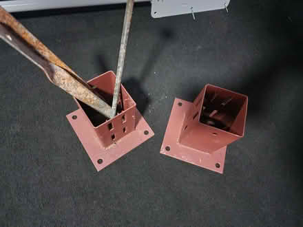 Photo of free 4 x 4 post legs (Canon pyon) #1