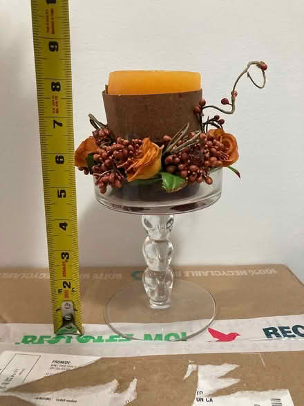 Photo of free Fall themed candle holder (Derry and Tenth Line) #1
