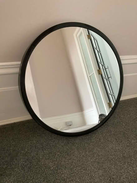 Photo of free Black round mirror (Sydenham SE26) #1