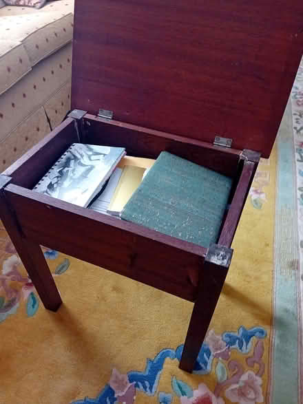 Photo of free Solid wood piano stool (Taunton) #2