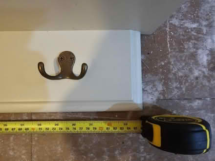 Photo of free Coat hooks and shelf (GU21) #2