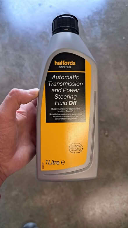 Photo of free Halfords Power Steering Fluid (East Harling NR16) #1