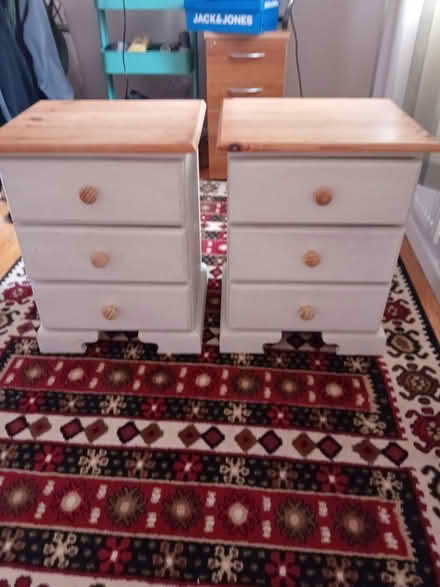 Photo of free 2 solid wood bedside cabinets (Taunton) #1