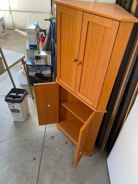 Photo of free Corner cabinet (Cr. Valley & golden lantern) #1