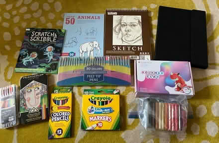 Photo of free Art supplies (Calderon and Mercy) #1