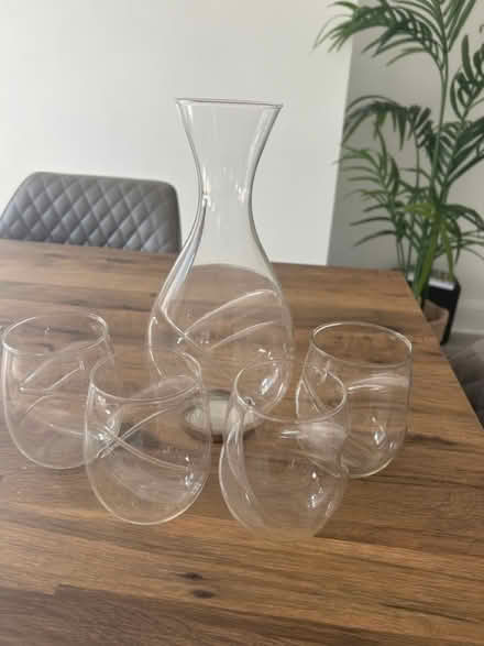 Photo of free Wine decanter and glasses (HD3) #1