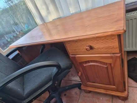 Photo of free Pine Desk (Annscroft) #1