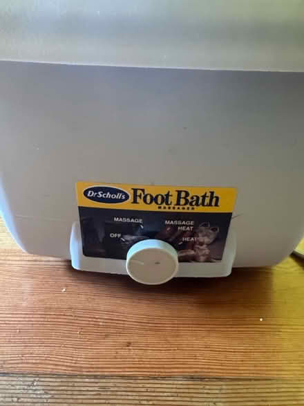 Photo of free Dr Scholl’s Foot Bath Massager (Oakland) #1