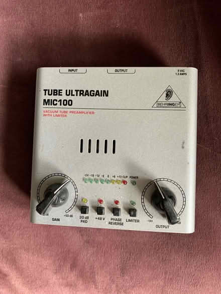 Photo of free Microphone preamp (Tooting SW17) #1