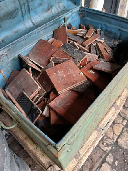 Photo of free Pile of parquet pieces (Woolverton BA2) #1