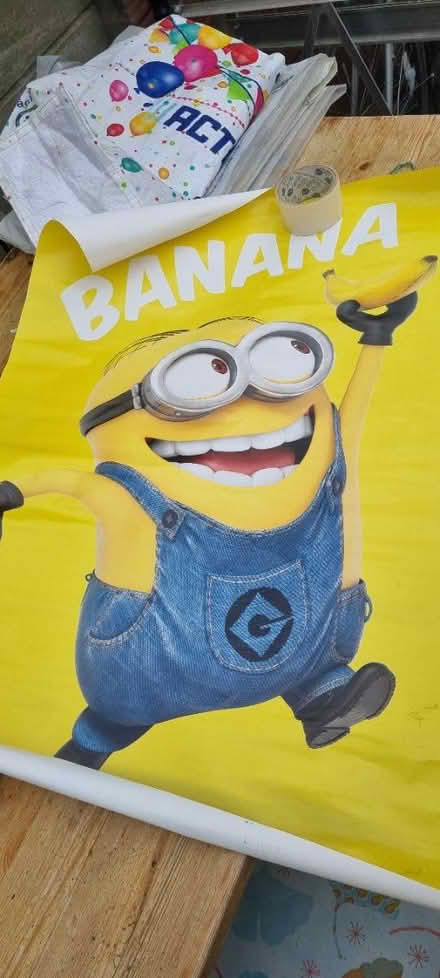 Photo of free Minion paper poster (EN11 rye house area) #1