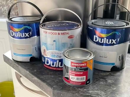 Photo of free White Gloss Paint and selection of Emulsion Paint (Chalfont St Giles HP8) #1
