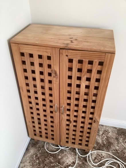 Photo of free Shoe cupboard (Woodley RG5) #1