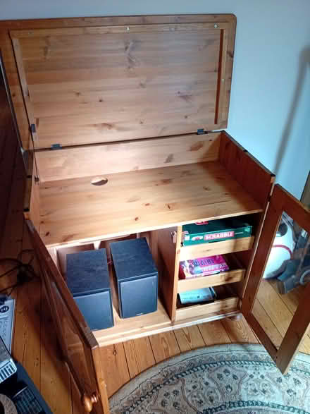 Photo of free Hi-fi cupboard - storage unit (Taunton) #2