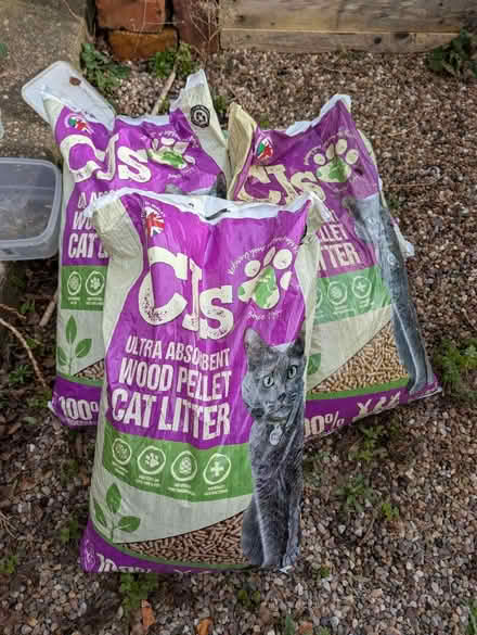 Photo of free Wood pellet cat litter (Crookes S10) #1