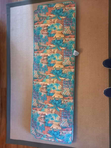 Photo of free Cushion for 6' garden bench (West Yatton SN14) #2